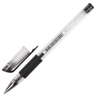 Ручка гелевая "Staff" 0,35мм черный 141823