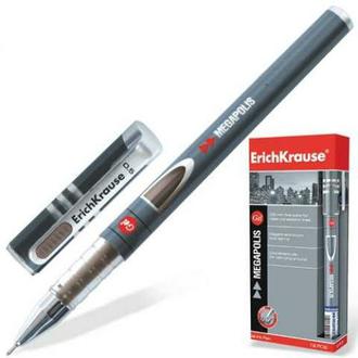 Ручка гелевая "Erich Krause" 0,5мм Megapolis 93 черный