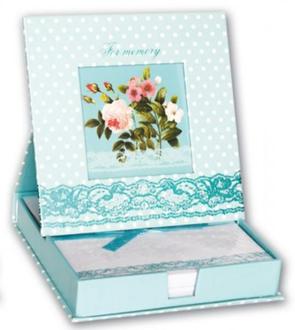 Блок для записи с фоторамкой Феникс 150*150 НЕЖНОСТЬ 32060