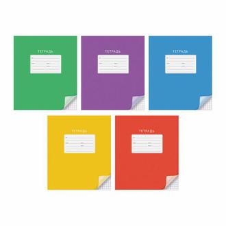 Тетрадь  12л. клетка "Спейс" 17919 Однотонная