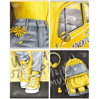 Тетрадь  48л. BG А5 клетка Мой стиль 11059