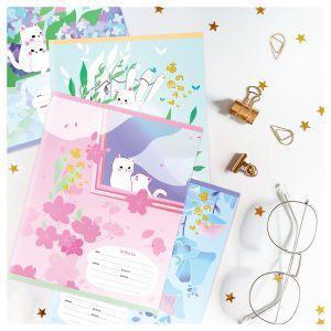 Тетрадь  24л. клетка "Meshu" 50156