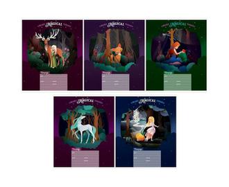 Тетрадь  12л. клетка "Спейс" 35141 Рисунки