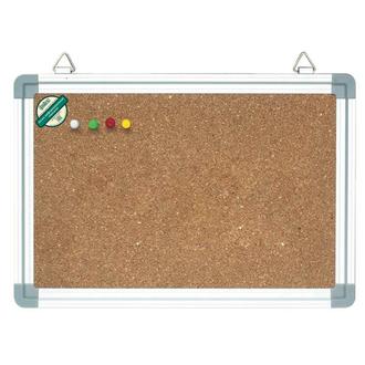 Доска пробковая 90*120 "Brauberg" 236445 алюм. рама