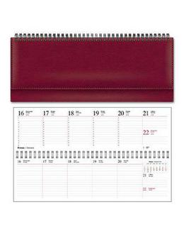 Еженедельник-планинг Berlingo 2026 настольн. бордо 81641