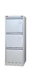 Шкаф-картотека металл. КР-3 (1025*465*630) выдвижных ящиков 3 формат докум. А4/А5 центр. замок 42кг