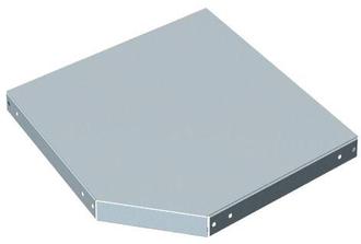 Полка стеллажная угловая 300*500мм МС 100кг