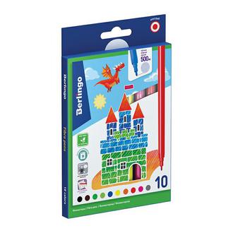 Фломастеры "Berlingo" 10цв. WP 00210