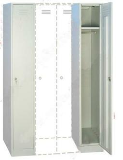 Шкаф металл. ШРМ-22-М для хранения одежды 1860*600*500 2 секции