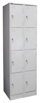 Шкаф металл. ШРМ-28 для хранения сумок 1860*614*500 2 секции, 8 ячеек