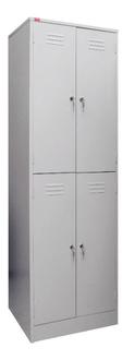 Шкаф металл. ШРМ-24 для хранения одежды 1860*600*500 2 секции 4 отделения
