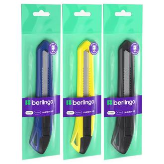 Нож канц. 18мм "Berlingo" BM4126