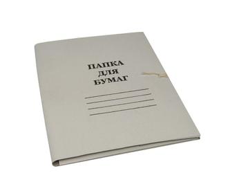 Папка "Дело" с завязками 0,4мм мелов. L 03-344