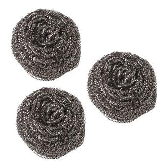 Губка д/посуды метал. (3шт.)