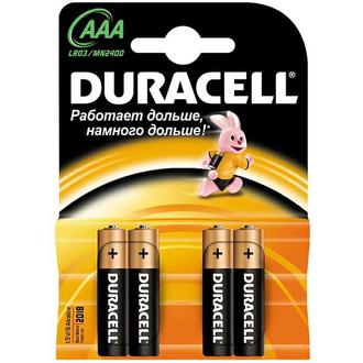 Элемент питания Duracell ААA (LR3) цена за 1шт.
