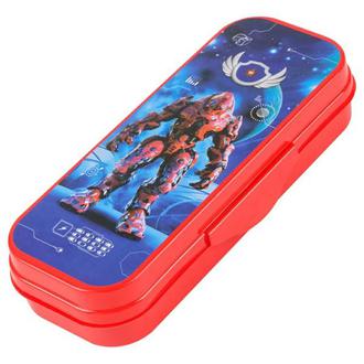 Пенал - футляр пластм. с рисунком Стамм ПН30329