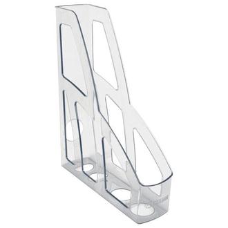 Накопитель д/бумаг верт. "Стамм" ЛТ130 прозрачный