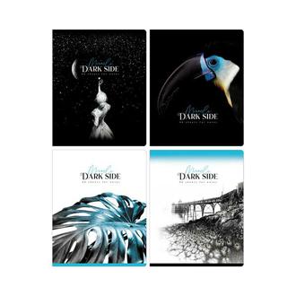 Тетрадь  96л. BG А5 скрепка Dark miracle 11117