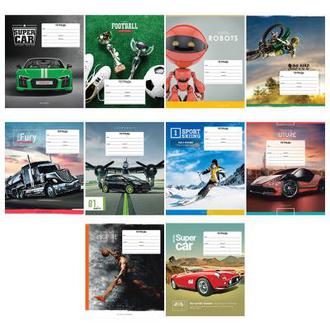 Тетрадь  24л. клетка "Спейс" 22954