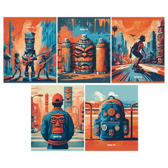 Тетрадь  48л. BG клетка Urban 61403 суперэконом