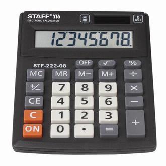 Калькулятор "Staff" STF-222 8 разр. 138х103х30