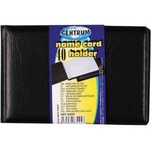 Кляссер на  40 виз."Centrum" 83225 однорядный кож/зам