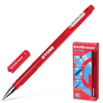 Ручка гелевая "Erich Krause" 0,5мм G-Tone 17811 красный