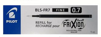 Стержень шар. "Pilot" BLS-FR-7-B черный исчез. чернила