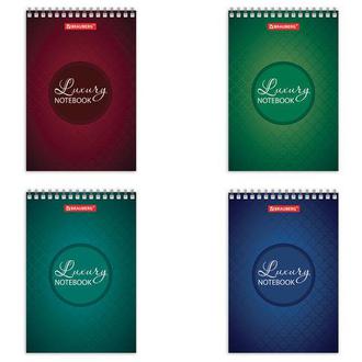 Блокнот 60л. А6 "Brauberg" спир.верх. 129829