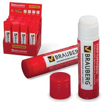 Клей -карандаш 40г "Brauberg" 222928