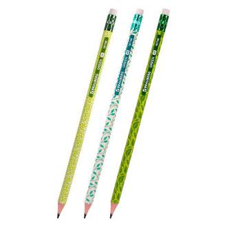 Карандаш пласт. "Brauberg" 181746 с ластиком