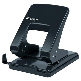 Дырокол "Berlingo"  40л. DDm 40071 метал. черный