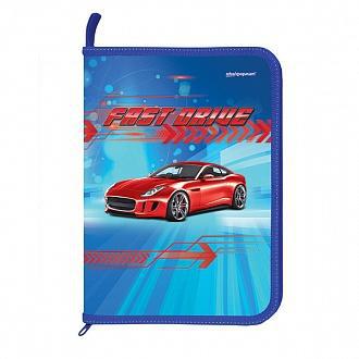 Папка д/труда А4 schoolФормат молния Форсаж ПТР-4Ф