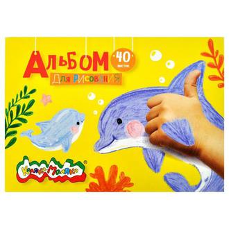 Альбом для рисования 40л. Каляка АКМ40 мелов.