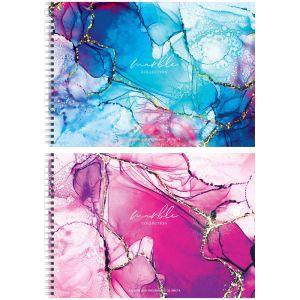 Альбом для рисования 32л. Спейс гребень ассорти А32сп 44450/460/36064