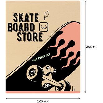 Тетрадь  96л. BG А5 скрепка Ride every day 11098