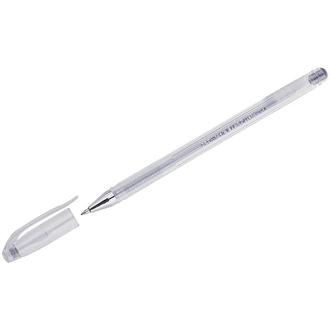 Ручка гелевая "Crown" металлик 0,7мм HJR-500GSM серебро