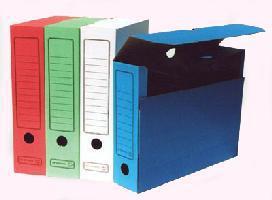 Папка архивная картон 150мм "Крис" АС-13 (короб) ассорти