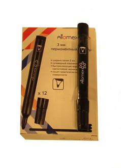 Маркер-краска Attache 4мм черный 633903