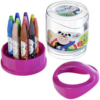 Карандаши восковые 12цв. "Гамма" 051218_01 Малыш