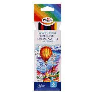Карандаши "Гамма"  6цв. 050918_01 карт/уп