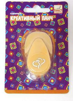 Дырокол "Action" панч D16мм Сплетение сердец FDP16