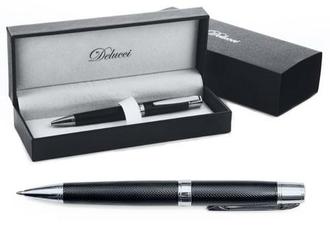 Ручка "Delucci" шарик. CPs 80601 в футляре