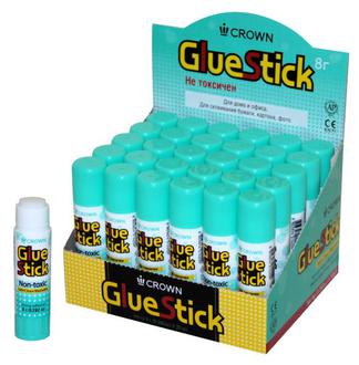 Клей -карандаш  8г "Crown" CG 080