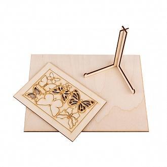 Набор д/творчества artФормат AF05-061-11 Фоторамка Бабочки дерев.