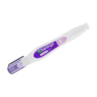 Ручка корректор "Berlingo" 12мл 12005 металлич. наконечник