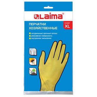 Перчатки хозяйственные Лайма XL стандарт 600782