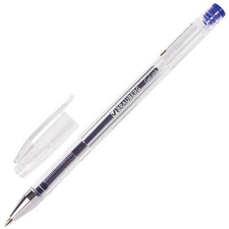 Ручка гелевая "Brauberg" 0,35мм Jet 141019 синий