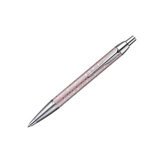 Ручка "Parker" шарик. IM Premium Pink Pearl в футляре алюм. корпус хром детали