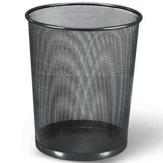 Корзина д/бумаг метал. "Brauberg" 20л 231956 черный